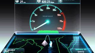 University of Maryland Internet Speed Test 1Gbps [upl. by Frydman]