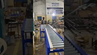 ROLLER CONVEYOR FOR INSPECTION [upl. by Notlit]