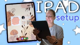 iPad Air 13 in 2024 unboxing setup and customization [upl. by Beal]