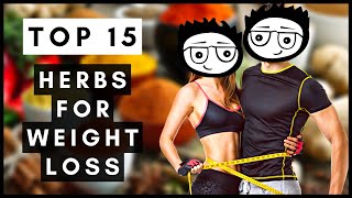 Top 15 Herbs For Weight Loss [upl. by China]