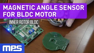 Magnetic Angle Sensor for BLDC Brushless DC Motor Replaces Optical Encoders with a Magnetic Encoder [upl. by Myles707]