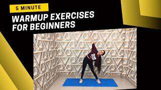 5 Minute Full Body Warmup With Kawalpreet Kaur  Quick Warmup Routine Before Your Workouts [upl. by Haldas]