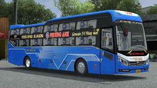 Share xe Thaco Mobihome 2022 kèm skin cho mn trải nghiệm  Bus Slumlator Indonesia [upl. by Drofliw]