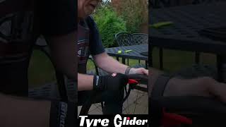 Tyre Glider Makes Punctures A Pleasure well almost cycling puncture bike [upl. by Elleuqar]