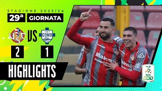 Cremonese vs Como 21  La Cremo vince la sfida promozione  HIGHLIGHTS SERIE BKT 2023  2024 [upl. by Valery]