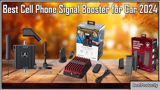 Best Cell Phone Signal Booster for Car 2024  Signal Booster [upl. by Llerot158]