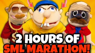 2 HOURS OF SML MARATHON FUNNIEST OF JEFFY amp JUNIOR [upl. by Airda928]