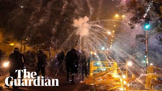 Vandalism and looting continue in France amid protests over police shooting of boy [upl. by Kcirdek102]