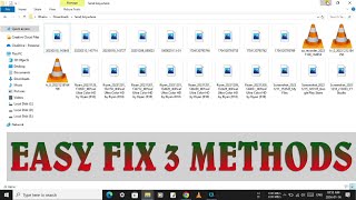 How to fix thumbnails not showing on windows 10 3 different methods [upl. by Ainola9]