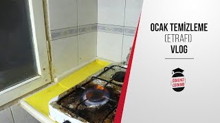 Ocak Temizleme Etrafı VLOG [upl. by Nafis650]