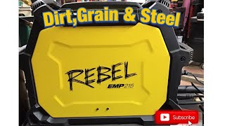 ESAB Rebel Mig welding set up and welding [upl. by Raye]