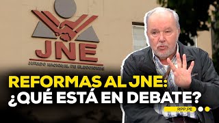 JNE ¿Por qué se discute cambiar su estructura y duración LASCOSASRPP  ENTREVISTA [upl. by Atilahs642]