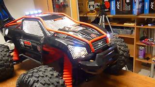 rcgarage68 projet Gigi  traxxas xmaxx 6s castle creation [upl. by Jordana]