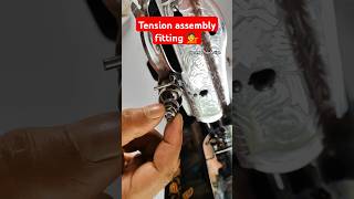 Sewing machine tension assembly fitting ✨ sewingtipsandtricks sewingmachine sewingmachinerepair [upl. by Yci]