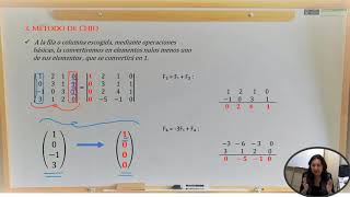 ¿Cómo resolver determinantes 4x4 por la Regla de CHIO [upl. by Natrav]