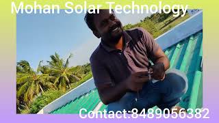 Solar ups solar offgrid system Solar power at home mouna ragam [upl. by Coussoule]