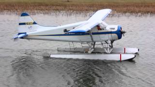 HD DeHavilland DHC2 MKI Beaver On Floats Rudder Problem CSU3 [upl. by Ellene]