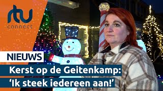 Kerst op de Geitenkamp ‘Waar anderen afval zien zie ik kerstversiering’  RTV Connect [upl. by Verada]