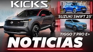 Nissan Kicks 2025 👀🇯🇵 el nuevo Suzuki Swift y más  Noticias [upl. by Gervais]