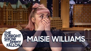 Maisie Williams Accidentally Drops a Major Spoiler in Game of Thrones Final Season [upl. by Lacombe]