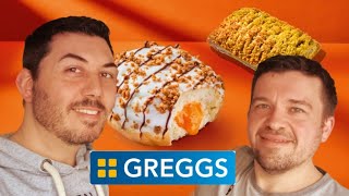 Trying The NEW Autumn Greggs Food Items vlog [upl. by Gorton497]