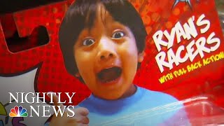 Meet The Kid Millionaire Behind Ryan’s World Toy Empire Exclusive Interview  NBC Nightly News [upl. by Ott]