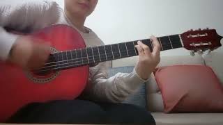 Her ÅŸeyi yak Gitar coverðŸŽ¸ [upl. by Perlman436]