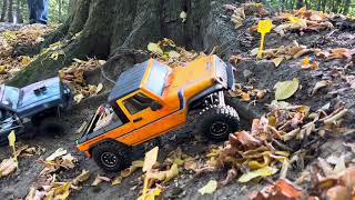 110 Scale RC Car Chevrolet C10 Riding in the good company rc gmade rccar 4x4 offroad rcfun [upl. by Nekciv722]