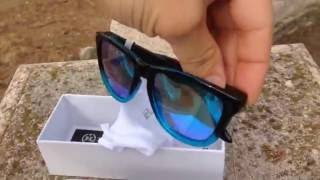 Test produit  Lunettes de soleil polarisées bleues  Hawkers [upl. by Names]