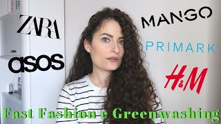 QUESTI BRAND VI STANNO INGANNANDO  Greenwashing e Fast Fashion [upl. by Eudora]