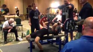 Bob Yamasaki sets USPA Powerlifting American amp World Record at Age 59 [upl. by Elam]