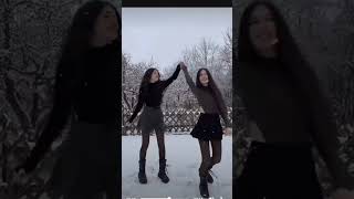 Snowman Dance☃️ christmas snow dance beautiful [upl. by Ruella]