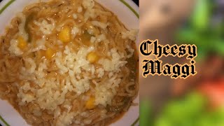 cheesy Maggie recipe street style spicy cheese Maggie recipe [upl. by Canon617]