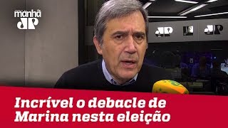 Incrível o debacle de Marina Silva nesta eleição  Marco Antonio Villa [upl. by Volny]