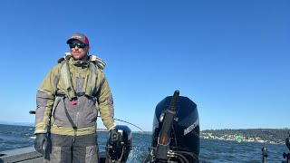 LIVE Buoy 10 Salmon Fishing amp ITS WINDY [upl. by Xuaegram]