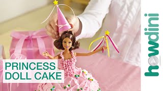 Birthday Cake Ideas How to make a princess doll birthday cake [upl. by Adamson]