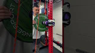 Belt Squats using the Gylder by Buffalo Bully Fab fitness diy squats [upl. by Bocaj]