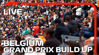 LIVE Belgian Grand Prix BuildUp and Drivers Parade [upl. by Yeldarb]