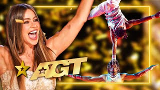 UNBELIEVABLE Balancing Wins The Golden Buzzer on Americas Got Talent 2024 [upl. by Wilser]