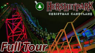 2024 Christmas Candyland at Hersheypark  Full Tour [upl. by Kristianson]