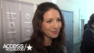 Caitriona Balfe On Reactions To Outlanders Faith Episode  Access Hollywood [upl. by Eivad]