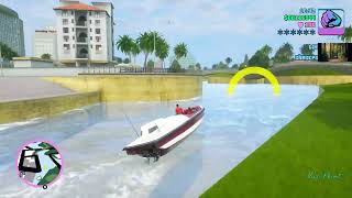 GTA VICE CITY  Mission 28  Stunt Boat Challenge [upl. by Naujad812]