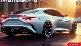 2025 Alfa Romeo Giulia Finally Unveiled  This is Insane Power [upl. by Morissa]