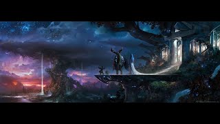 RPG Elf Ambience  Night Elves of Warcraft IIIWorld of Warcraft [upl. by Idalla]