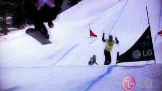 Canadian  Maelle Ricker  2010 Olypic Winter  Gold medal  Ladies Snowboard Cross [upl. by Dnaloy862]