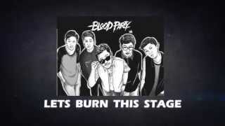 BLOODPARTY Lets Burn This Stage official video lyric [upl. by Ennagem]