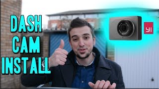 How To Install a Dash Cam  Xiaomi Yi [upl. by Eirot]