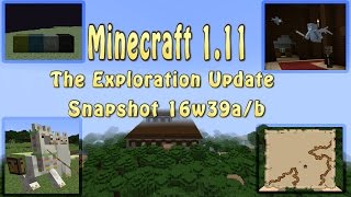 Minecraft 111 Snapshot 16w39ab  Villa Illager Lamas und mehr Testversion [upl. by Kresic]