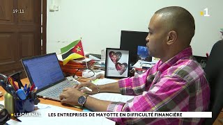 Les entreprises de Mayotte en difficulté financière [upl. by Mika670]