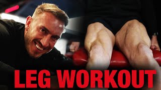 Leg Workout For People With Skinny Legs  10 YEARS EXPERIENCE [upl. by Tennek]